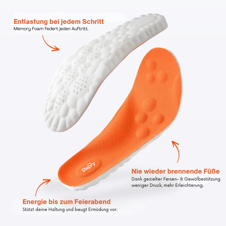 Stepry™ - Komfort Einlegesohlen