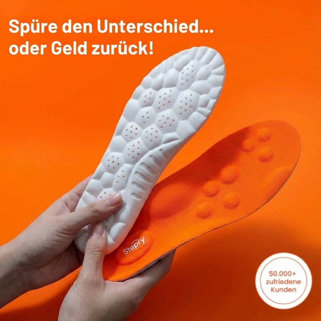 Stepry™ - Komfort Einlegesohlen