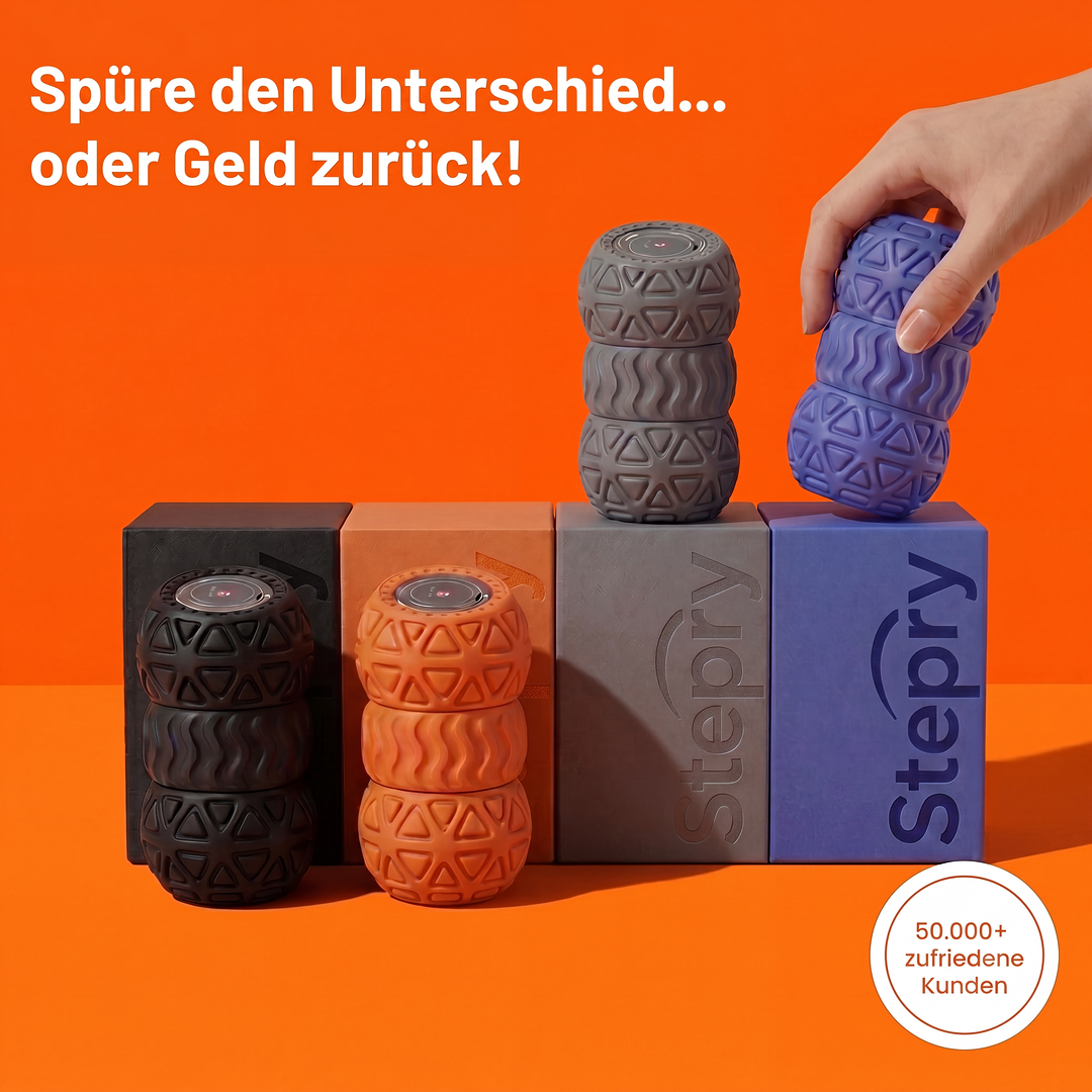 Stepry™ Vibrations-Massagerolle